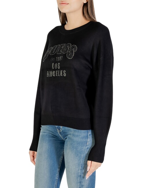 LEIGHTON LOGO Pullover mit Rundhalsausschnitt jetbla - Damenpullover