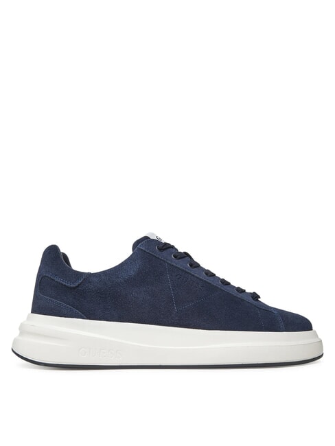 ELBA  Leder-Sneakers Blau - Herrenschuhe