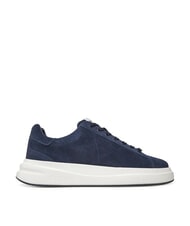 GUESS ELBA  Leder-Sneakers Blau - Herrenschuhe - 2