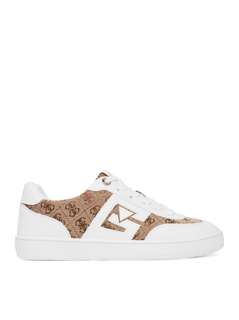NOCHEE 2  Turnschuhe Weiss-braun - Damenschuhe