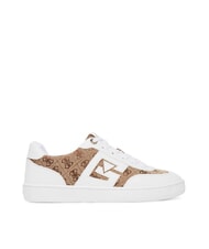 GUESS NOCHEE 2  Turnschuhe Weiss-braun - Damenschuhe - 2