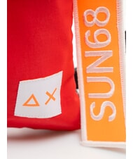 SUN68 NYLON Nylontasche mit Tasche Feuerrot - Umh&auml;ngetaschen Herren - 3
