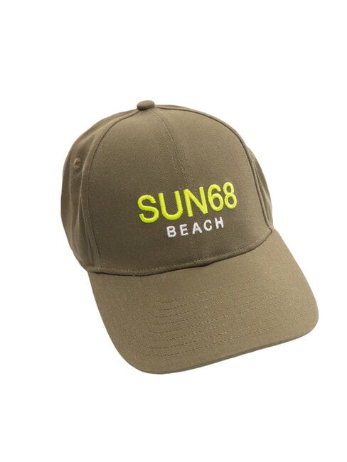 LOGO Baseballkappe aus Baumwolle dunkles Milit&auml;r - M&uuml;tzen/H&uuml;te