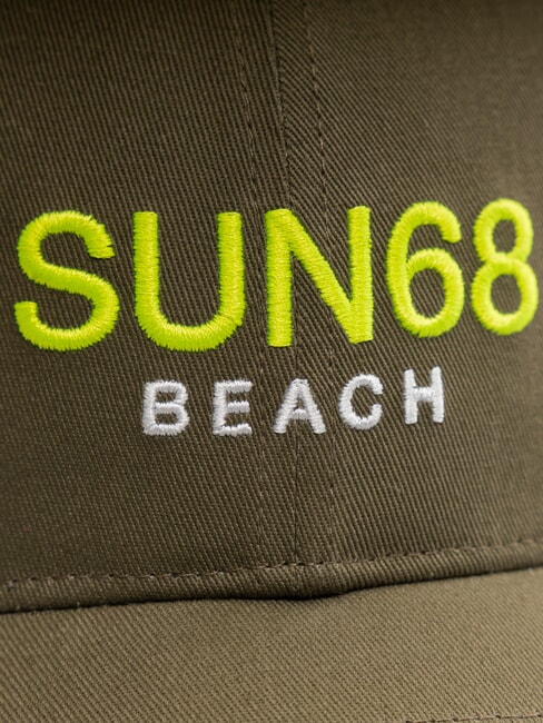 LOGO Baseballkappe aus Baumwolle dunkles Milit&auml;r - M&uuml;tzen/H&uuml;te