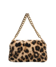 LIUJO LAPUFFY Pl&uuml;sch-Umh&auml;ngetasche mit Animal-Print nat&uuml;rlicher Fleck. - Damentaschen - 4