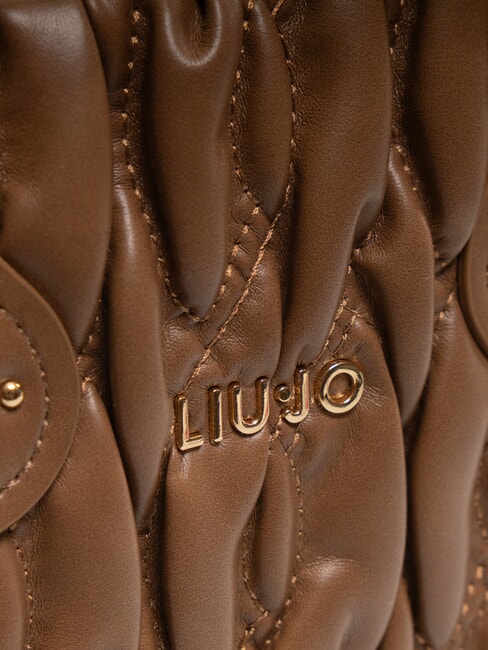 AIDE Kleine gesteppte Tragetasche Wildleder- - Damentaschen