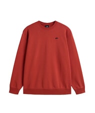 VANS SALTON Sweatshirt mit Rundhalsausschnitt aus Baumwolle roter Ocker - Sweatshirts Herren - 5