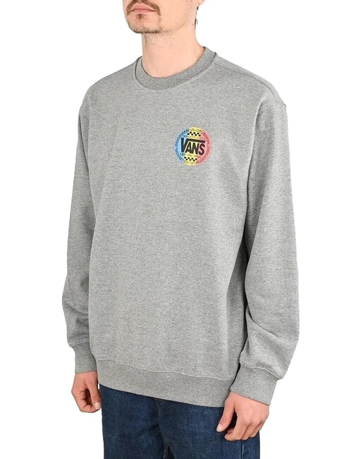 RETRO CO Rundhals-Sweatshirt mit Prints Skate-Zement-Heidekraut - Sweatshirts Herren