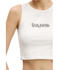 VANS BLUR Crop-Top mit Logo-Print M&auml;usespeck - T-Shirts und Tops f&uuml;r Damen - 3