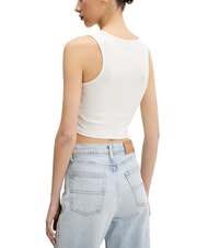 VANS BLUR Crop-Top mit Logo-Print M&auml;usespeck - T-Shirts und Tops f&uuml;r Damen - 2