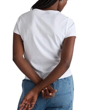 VANS BASIC MINI Kurz&auml;rmliges Baumwoll-T-Shirt Wei&szlig; - T-Shirts und Tops f&uuml;r Damen - 2