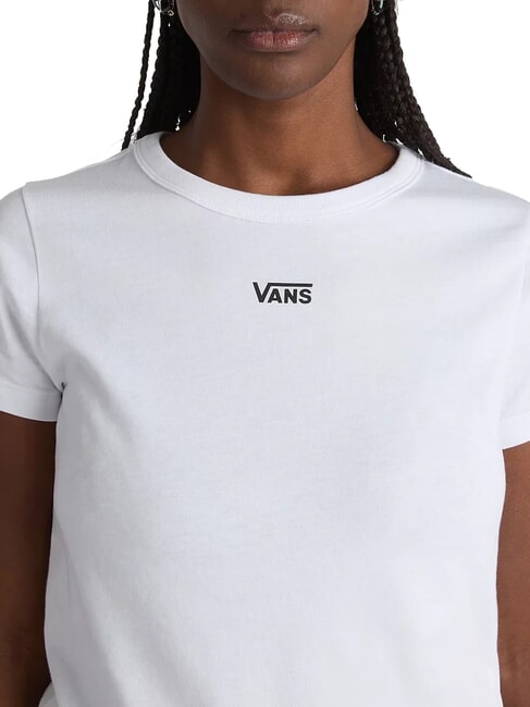 BASIC MINI Kurz&auml;rmliges Baumwoll-T-Shirt Wei&szlig; - T-Shirts und Tops f&uuml;r Damen