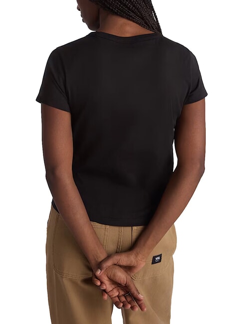 BASIC MINI Kurz&auml;rmliges Baumwoll-T-Shirt Schwarz - T-Shirts und Tops f&uuml;r Damen