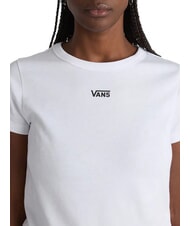 VANS BASIC MINI Kurz&auml;rmliges Baumwoll-T-Shirt Wei&szlig; - T-Shirts und Tops f&uuml;r Damen - 3