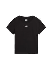 VANS BASIC MINI Kurz&auml;rmliges Baumwoll-T-Shirt Schwarz - T-Shirts und Tops f&uuml;r Damen - 3