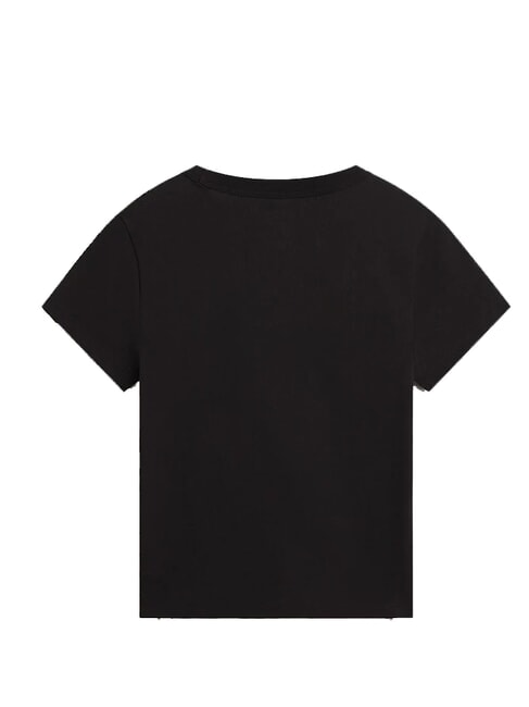 BASIC MINI Kurz&auml;rmliges Baumwoll-T-Shirt Schwarz - T-Shirts und Tops f&uuml;r Damen