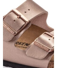 BIRKENSTOCK ARIZONA Metallische Slipper-Sandale Kupfer - Damenschuhe - 4