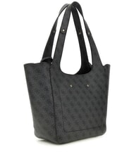 GUESS CALISTA 4G Umh&auml;ngetasche Kohle - Damentaschen - 3