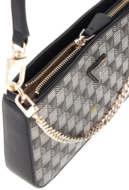 G WAVE 2 Umh&auml;ngetasche schwarzes Logo - Damentaschen