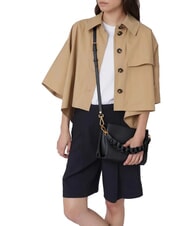 COCCINELLE BOHEME Handtasche, mit Schultergurt, aus Leder schwarz/cognac - Damentaschen - 5