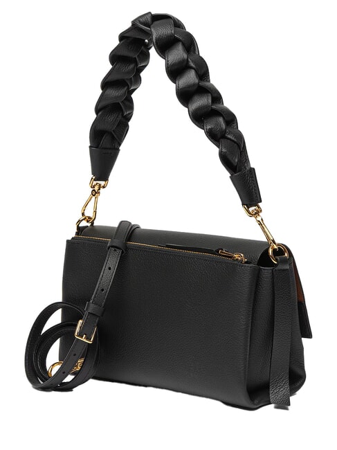 BOHEME GRANA DOUBLE  Umh&auml;ngetasche, mit Schultergurt schwarz/cognac - Damentaschen