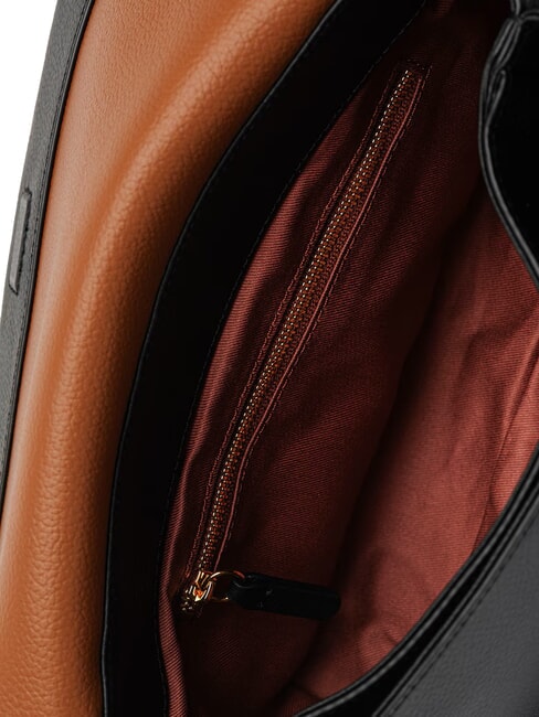 BOHEME GRANA DOUBLE  Umh&auml;ngetasche, mit Schultergurt schwarz/cognac - Damentaschen