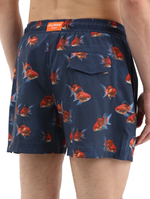 SEASIDE Herren Strandkost&uuml;m marineblau - Herrenbadehosen