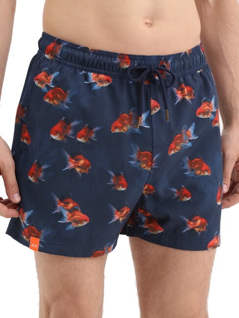 SEASIDE Herren Strandkost&uuml;m marineblau - Herrenbadehosen