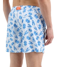 SUN68 BIG PRINT Strandkost&uuml;m f&uuml;r Herren wei&szlig;/blau - Herrenbadehosen - 2