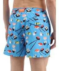 SUN68 JAPAN Herren Strandkost&uuml;m Blau - Herrenbadehosen - 2