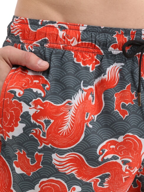 JAPAN Herren Strandkost&uuml;m Schwarz - Herrenbadehosen