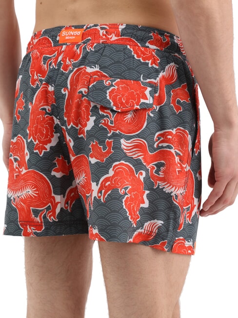 JAPAN Herren Strandkost&uuml;m Schwarz - Herrenbadehosen