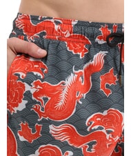 SUN68 JAPAN Herren Strandkost&uuml;m Schwarz - Herrenbadehosen - 3