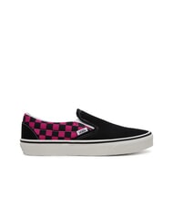 VANS CLASSIC POP CHECK Karierte Slip-On-Sneaker Himbeerrose - Schuhe Unisex - 2