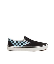 VANS CLASSIC POP CHECK Karierte Slip-On-Sneaker Kristallblau - Schuhe Unisex - 2