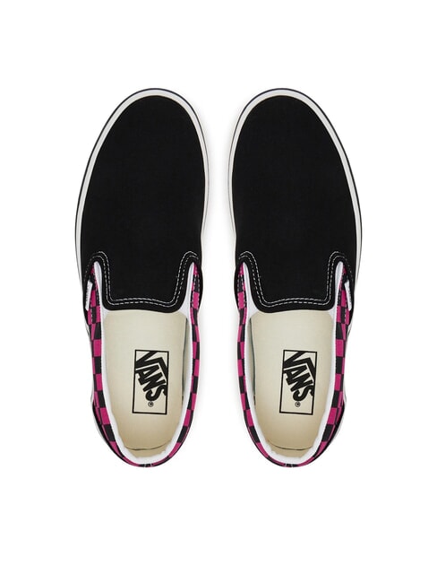 CLASSIC POP CHECK Karierte Slip-On-Sneaker Himbeerrose - Schuhe Unisex