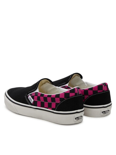 CLASSIC POP CHECK Karierte Slip-On-Sneaker Himbeerrose - Schuhe Unisex