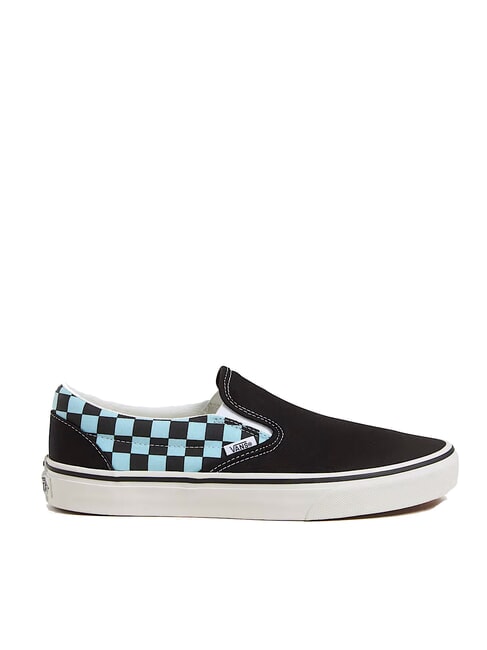 CLASSIC POP CHECK Karierte Slip-On-Sneaker Kristallblau - Schuhe Unisex