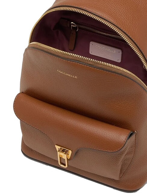 BEAT GENERATION Lederrucksack Cognac - Damentaschen