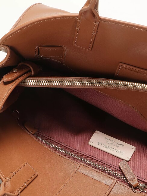 SABINE Handtasche, mit Schultergurt Cognac - Damentaschen