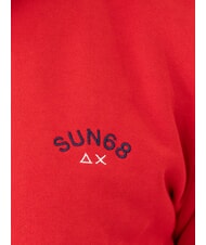 SUN68 MINI LOGO Sweatshirt mit hohem Kragen und Rei&szlig;verschluss - Sweatshirts Herren