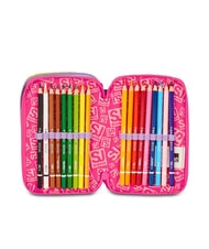 SJGANG FABLE JOURNEY Federm&auml;ppchen mit 3 Rei&szlig;verschl&uuml;ssen und Schulset violett - Etuis und Zubeh&ouml;r - 5