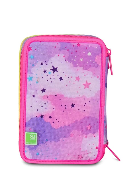 FABLE JOURNEY Federm&auml;ppchen mit 3 Rei&szlig;verschl&uuml;ssen und Schulset violett - Etuis und Zubeh&ouml;r