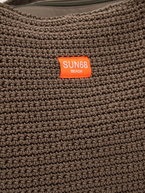 TWIST Strandtasche mit Schulterriemen Beige - Damentaschen