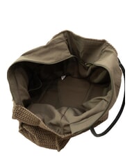 SUN68 TWIST Strandtasche mit Schulterriemen Beige - Damentaschen - 5