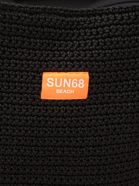 TWIST Strandtasche mit Schulterriemen Schwarz - Damentaschen