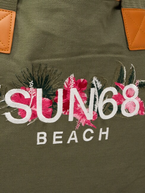 LOGO BEACH Strandtasche aus Segeltuch Milit&auml;r - Damentaschen