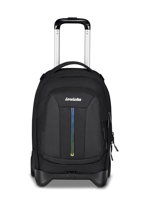 PLUS GRS LED 14" Laptop-Trolley-Rucksack tiefschwarz - Rucks&auml;cke mit Trolleyfunktion