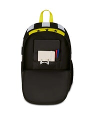 JUVENTUS MAGIC GOAL Erweiterbarer Rucksack STREIFEN SCHWARZ / WEISS - Rucks&auml;cke f&uuml;r Schule &amp; Freizeit - 6