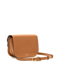 FURLA SFERA Mini-Umh&auml;ngetasche aus Leder Brandy - Damentaschen - 2